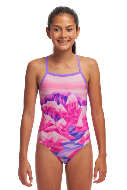 NEW! Funkita Girls Strapped In One Piece Rockie High