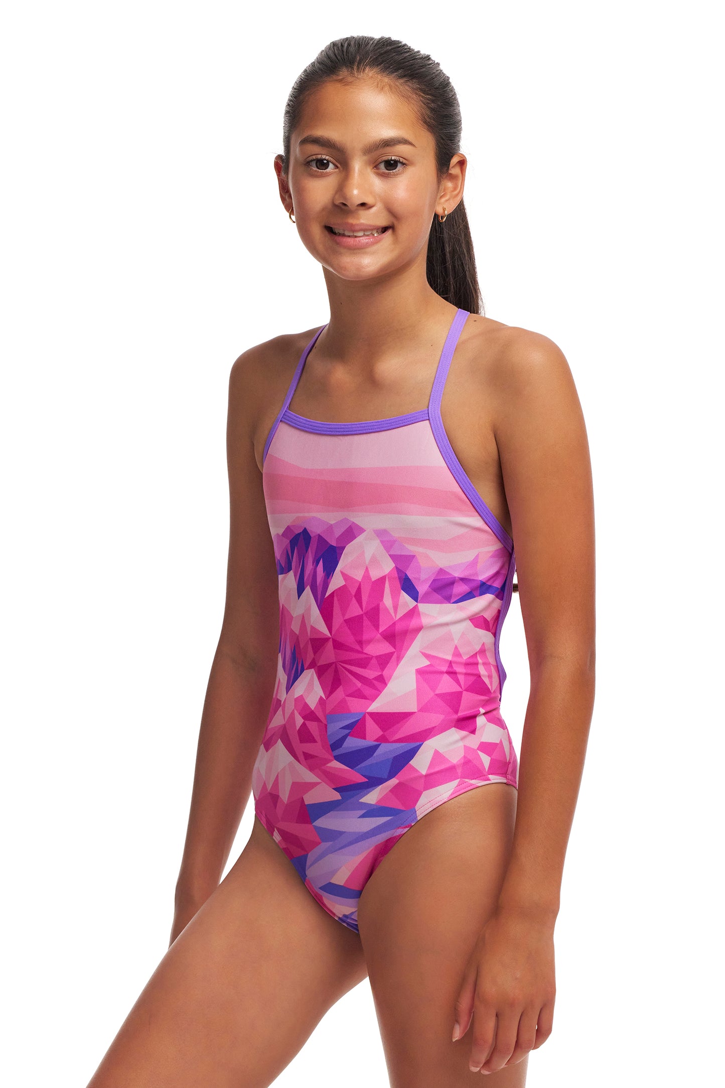 NEW! Funkita Girls Strapped In One Piece Rockie High