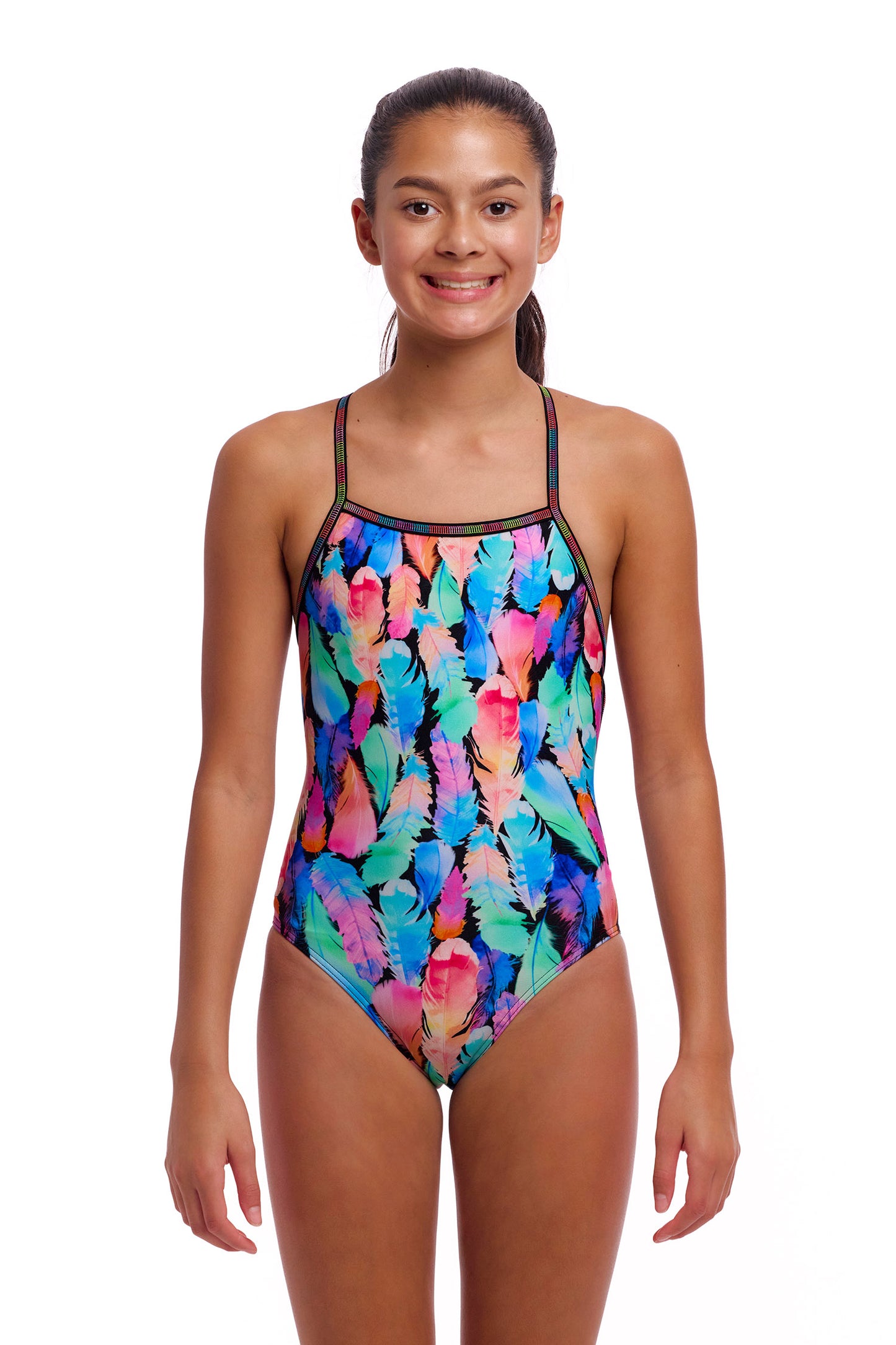 NEW! Funkita Girls Strapped In One Piece Tickle Torture