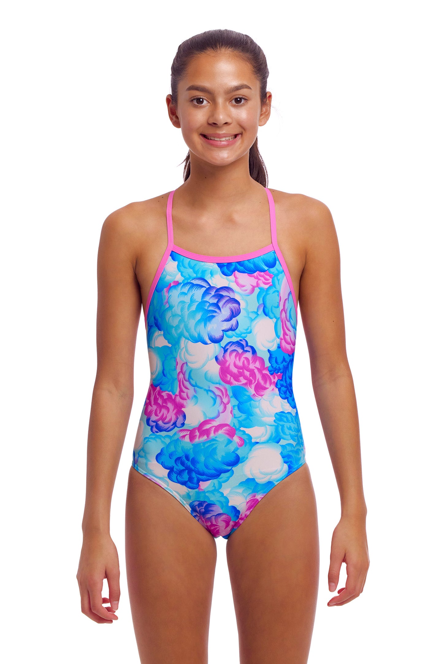 NEW! Funkita Girls Tie Me Tight One Piece Cloud Street