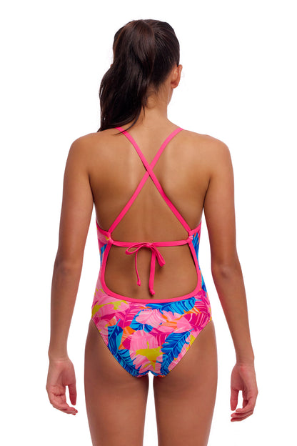 NEW! Funkita Girls Tie Me Tight One Piece Just Jungle