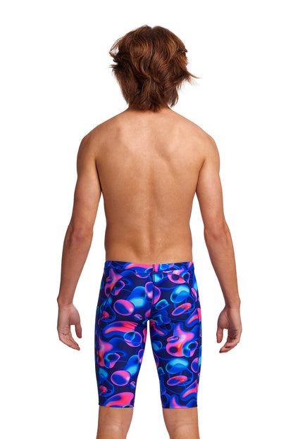 LAST ONE! Funky Trunks Boys Training Jammers Liquid Lights