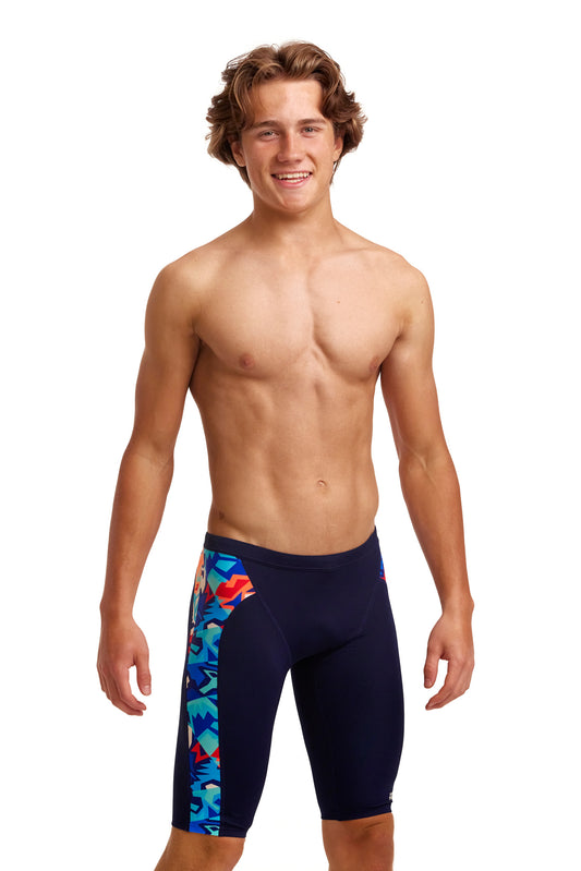 Funky Trunks Boys Training Jammers Saw Sea