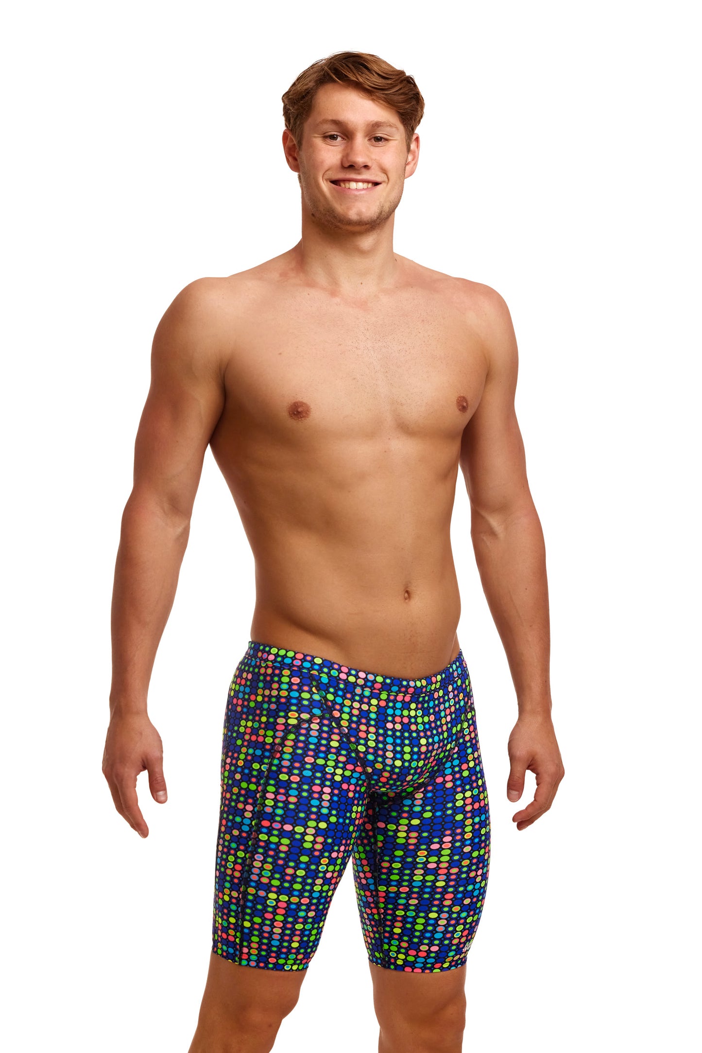 Funky Trunks Mens Training Jammers Dial A Dot