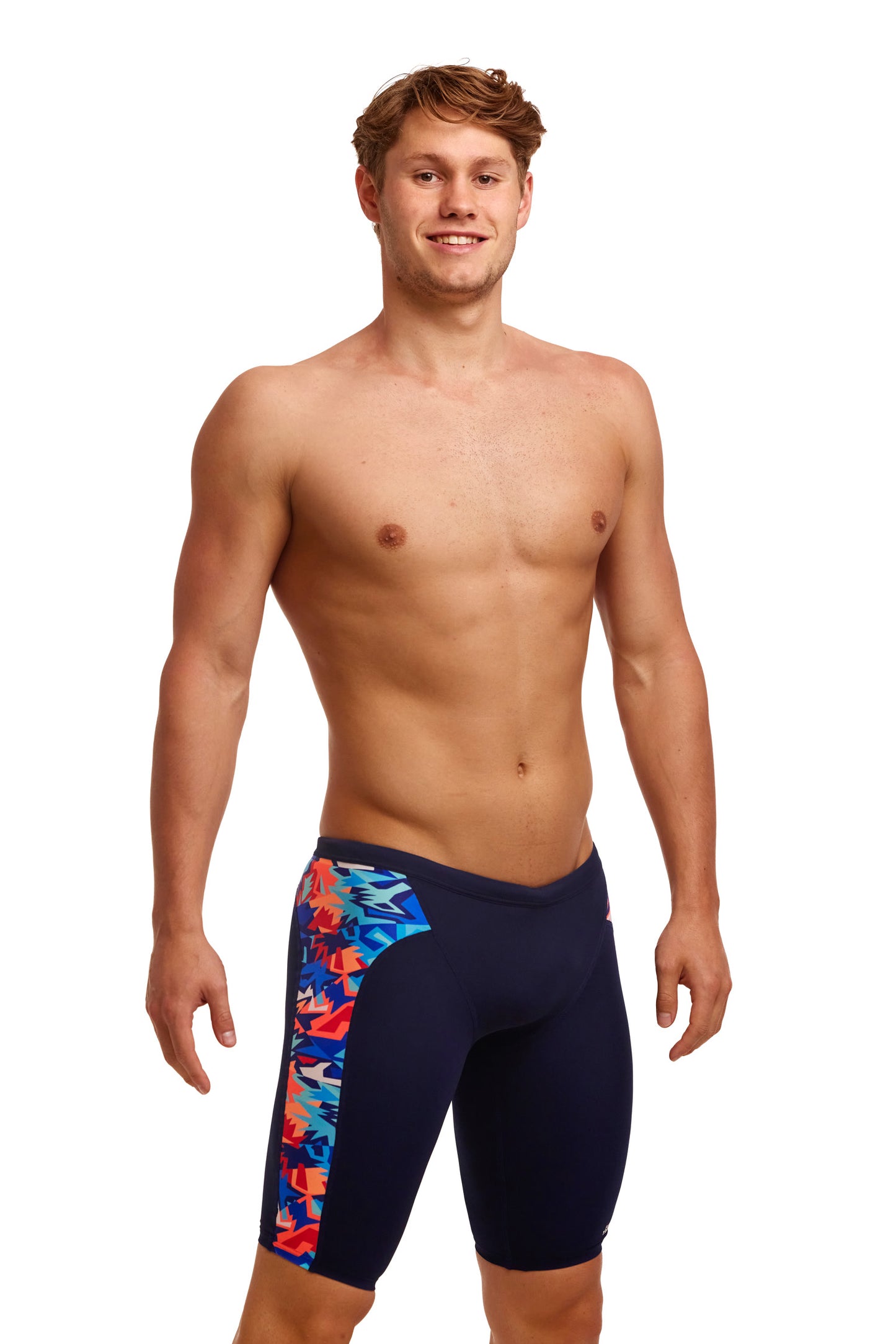 LAST ONE! Funky Trunks Mens Training Jammers Saw Sea