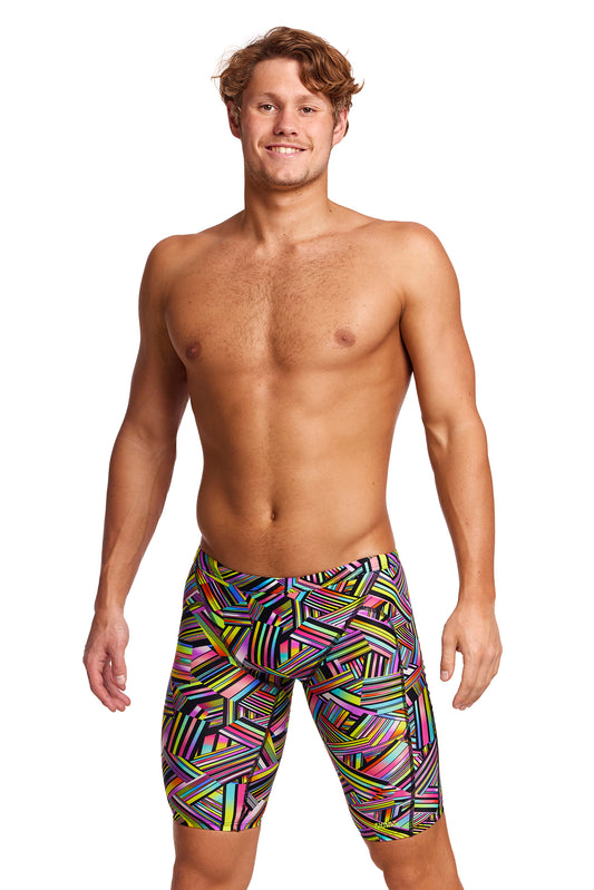 Funky Trunks Mens Training Jammers Strip Straps