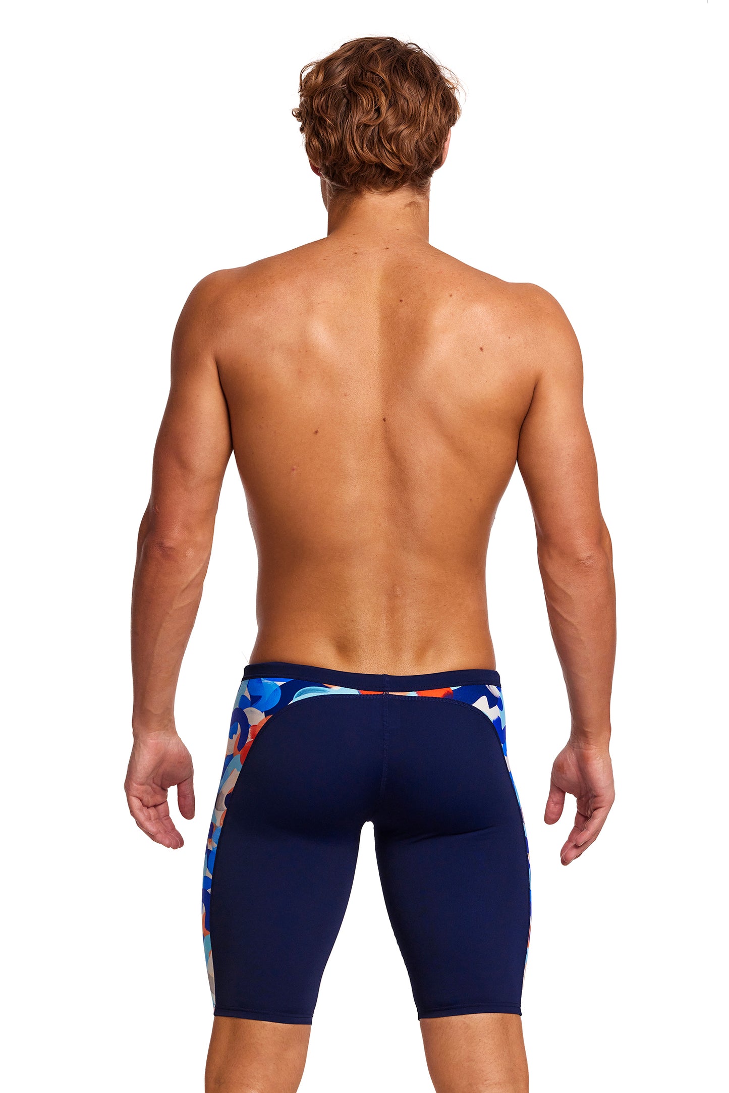 LAST ONE! Funky Trunks Mens Training Jammers Wet Paint
