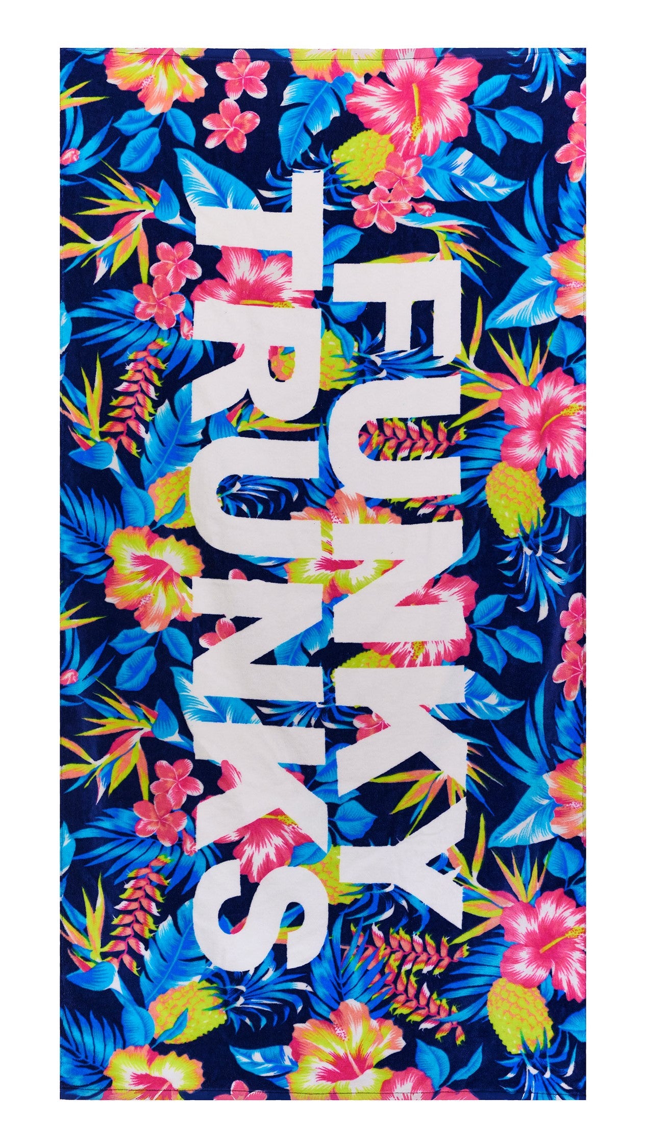 NEW! Funky Trunks Large Cotton Towel In Bloom