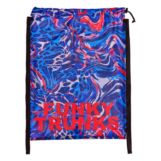 NEW! Funky Trunks Mesh Gear Bag Mad Cat