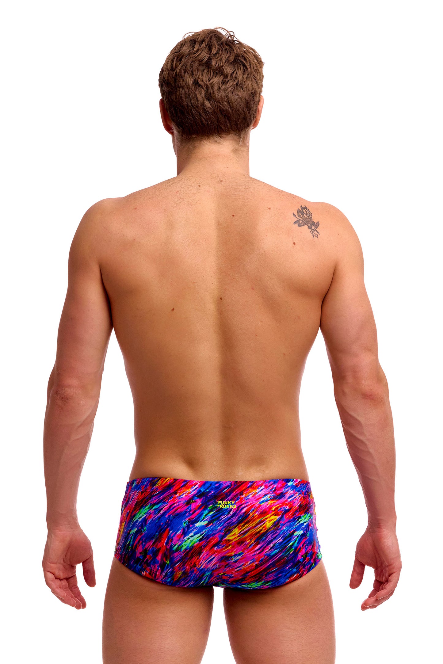 NEW! Funky Trunks Mens Classic Trunks Big Bang-rear view