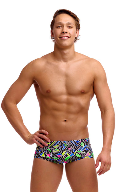 NEW! Funky Trunks Mens Classic Trunks Bits of Peace