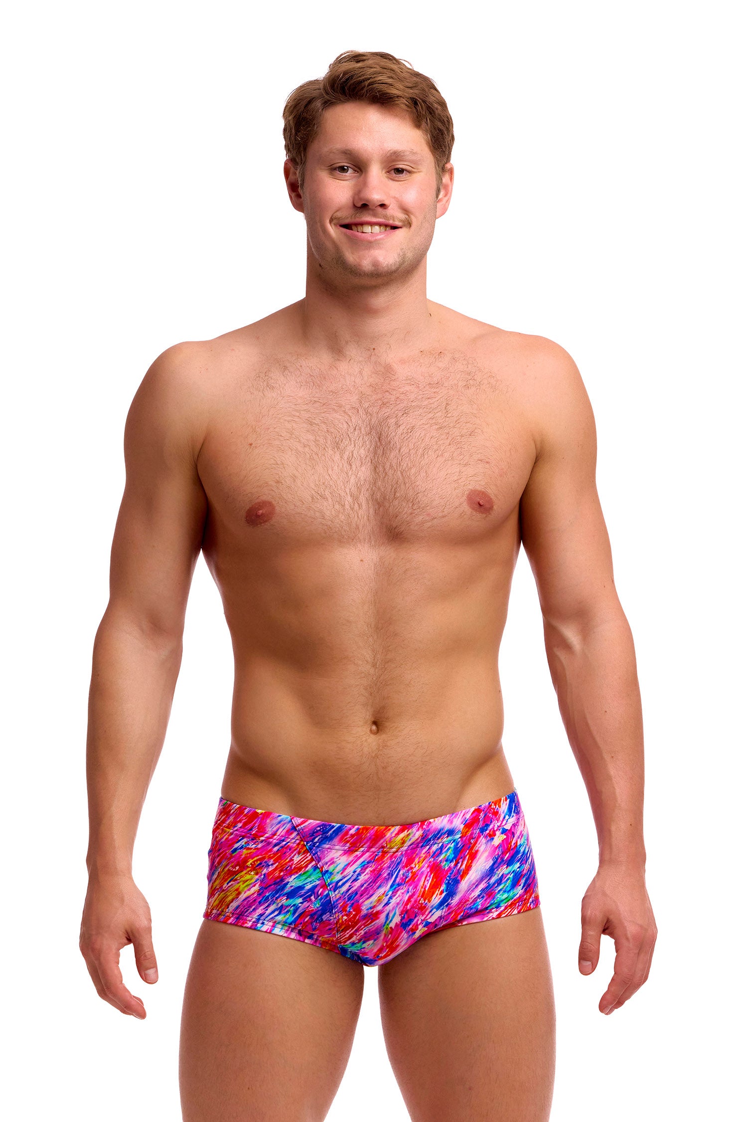 NEW! Funky Trunks Mens Classic Trunks Blow In-front view
