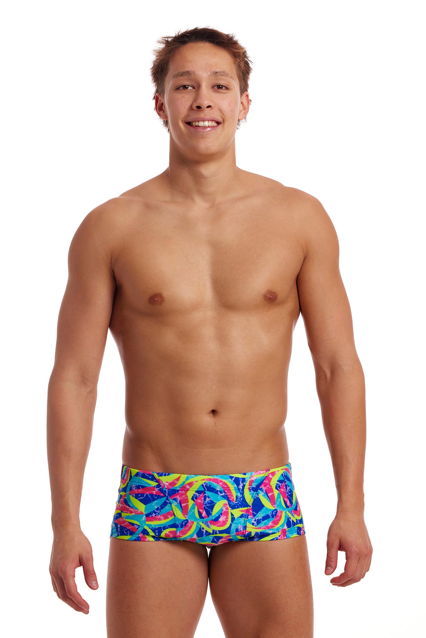 NEW! Funky Trunks Mens Classic Trunks Choppy Waters