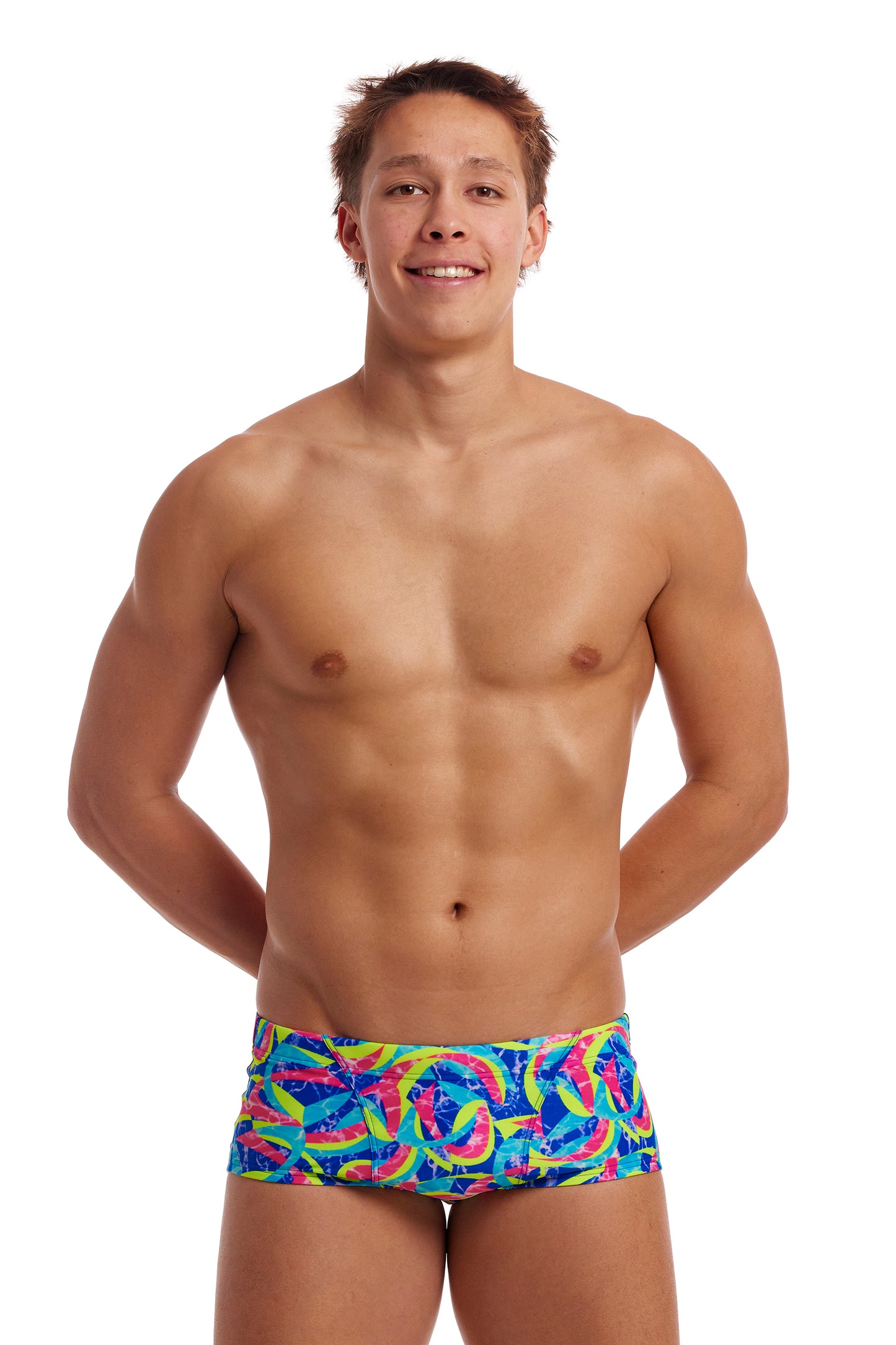 NEW! Funky Trunks Mens Classic Trunks Choppy Waters