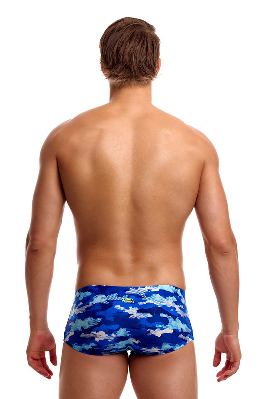 NEW! Funky Trunks Mens Classic Trunks Clean Marine-Mens Classic Trunks-[rear view]