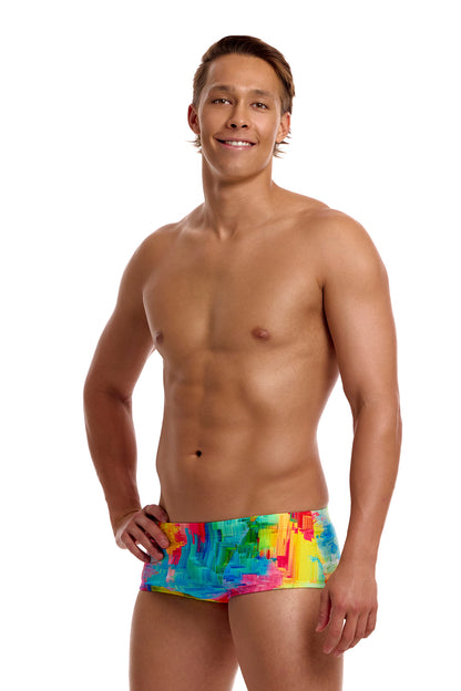 NEW! Funky Trunks Mens Classic Trunks Falling Colours