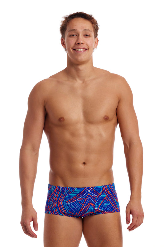 NEW! Funky Trunks Mens Classic Trunks Frequency