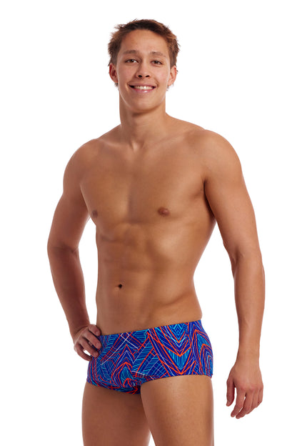 NEW! Funky Trunks Mens Classic Trunks Frequency