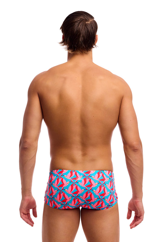 NEW! Funky Trunks Mens Classic Trunks Hummy Bunny-rear view