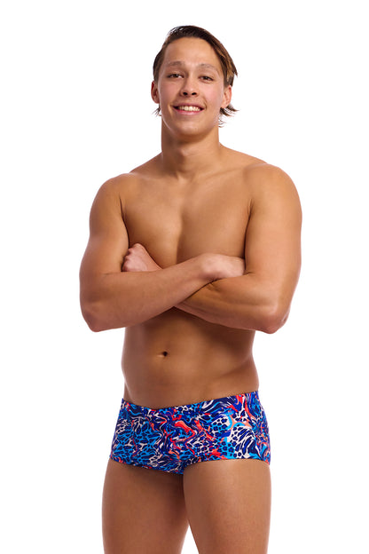 NEW! Funky Trunks Mens Classic Trunks Mad Cat