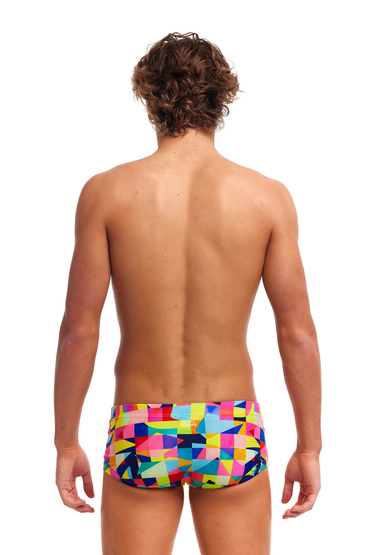 NEW! Funky Trunks Mens Eco Classic Trunks On The Grid