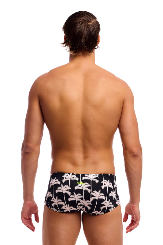 NEW! Funky Trunks Mens Classic Trunks Palm Night-rear view