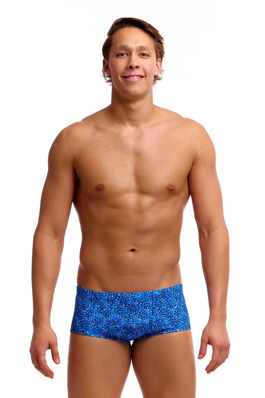 NEW! Funky Trunks Mens Classic Trunks Pebble Beach-front view