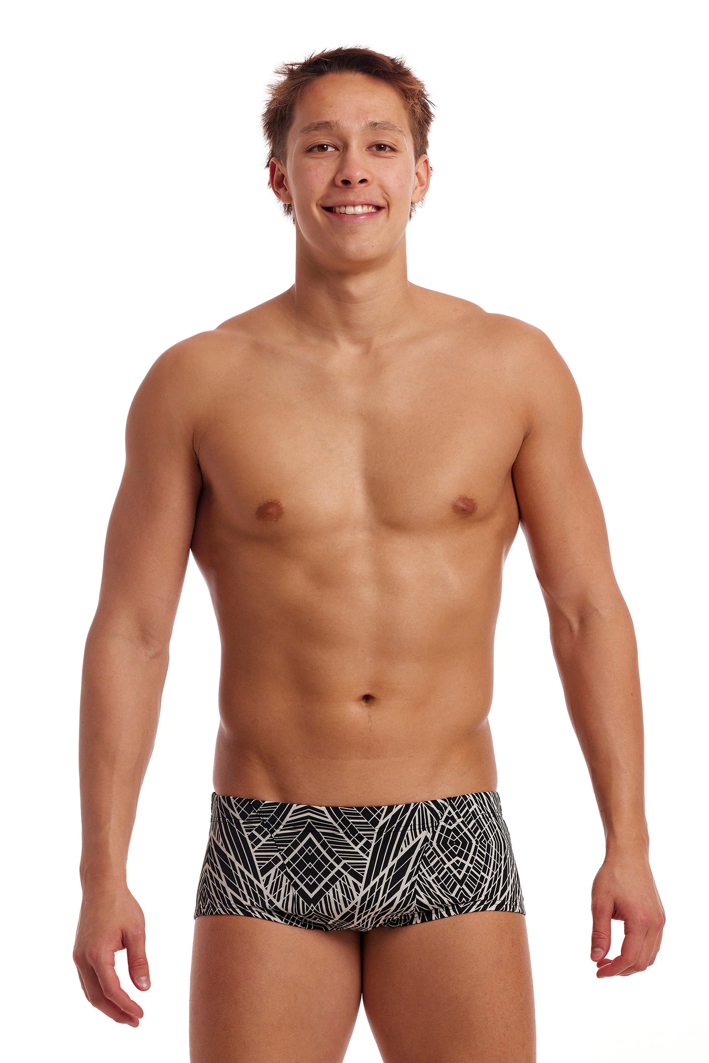 NEW! Funky Trunks Mens Classic Trunks Space Signals