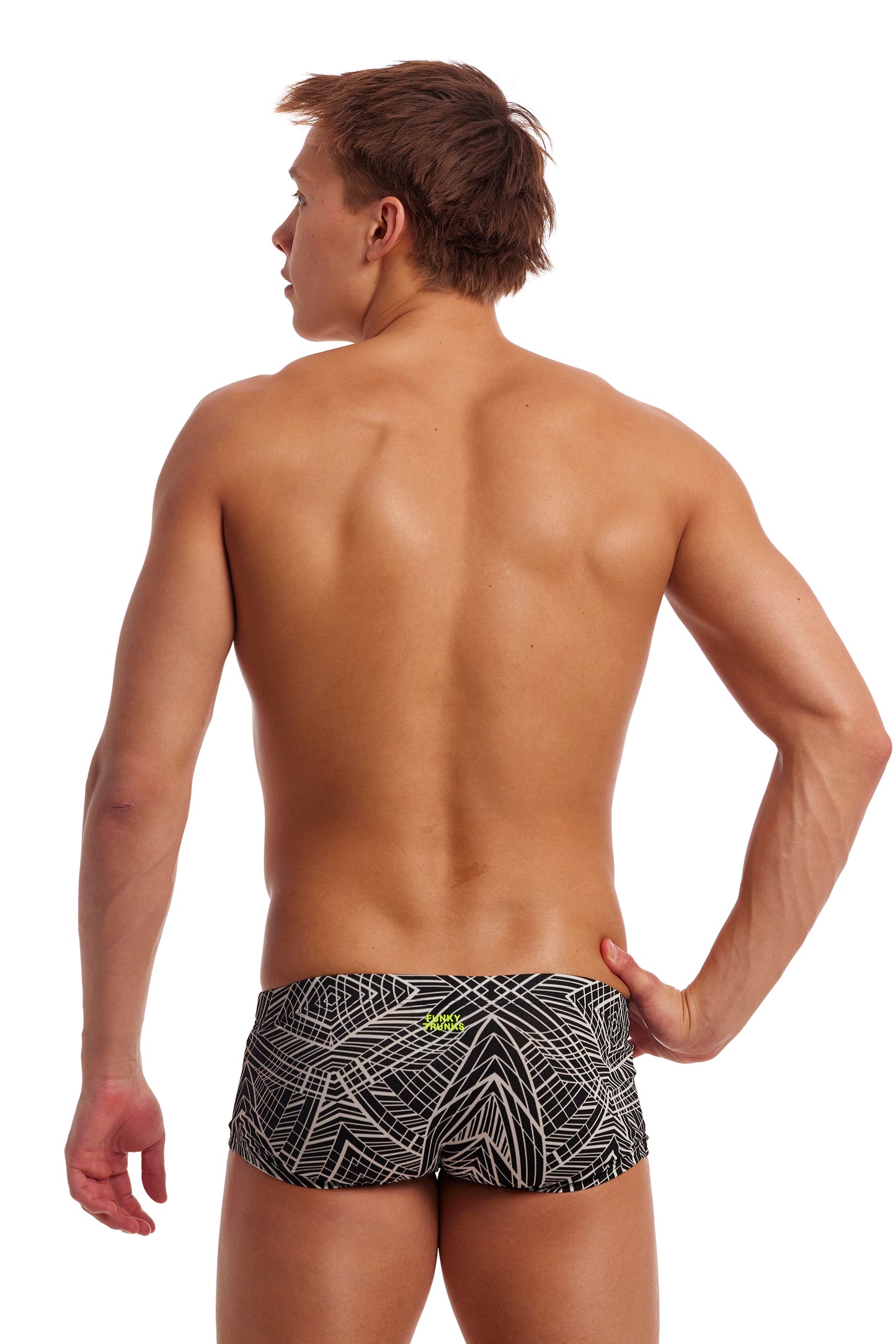 NEW! Funky Trunks Mens Classic Trunks Space Signals