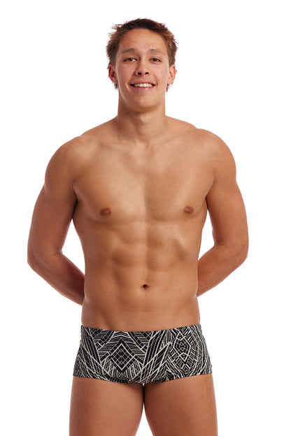 NEW! Funky Trunks Mens Classic Trunks Space Signals