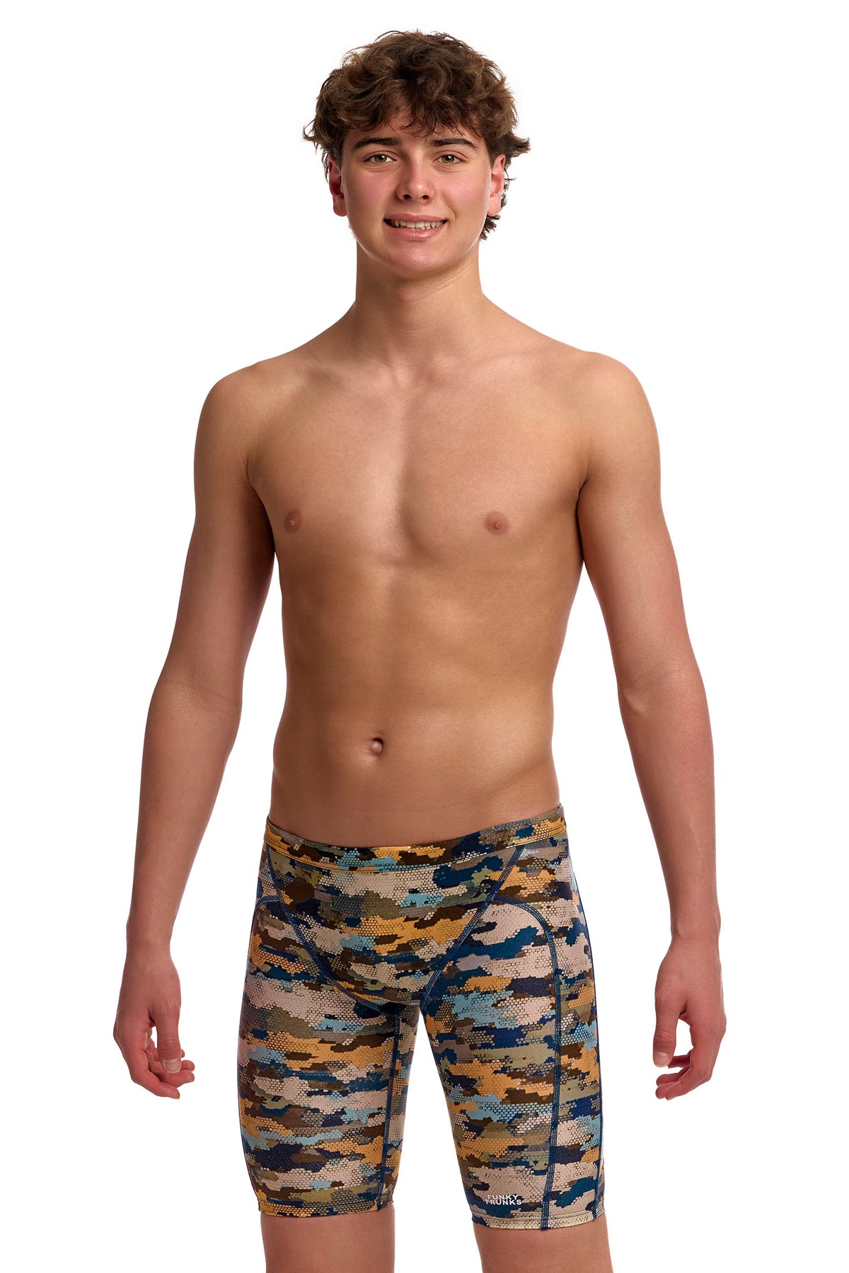 NEW! Funky Trunks Boys Training Jammers Bilko Baby-Boys Training Jammers-[front view]