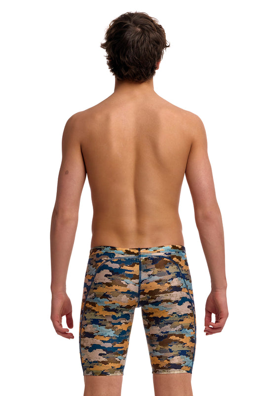 NEW! Funky Trunks Boys Training Jammers Bilko Baby-Boys Training Jammers-[rear view]