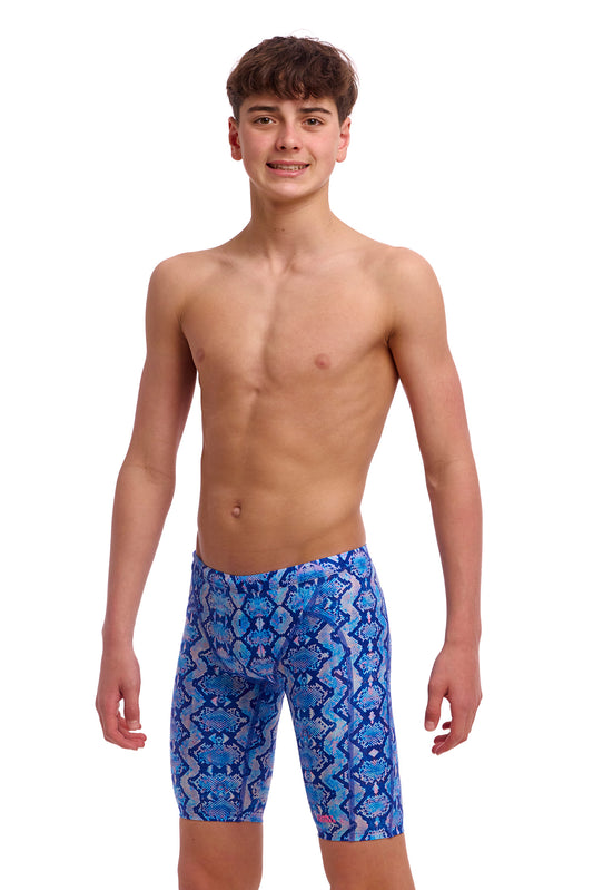 NEW! Funky Trunks Boys Training Jammers Blue Viper
