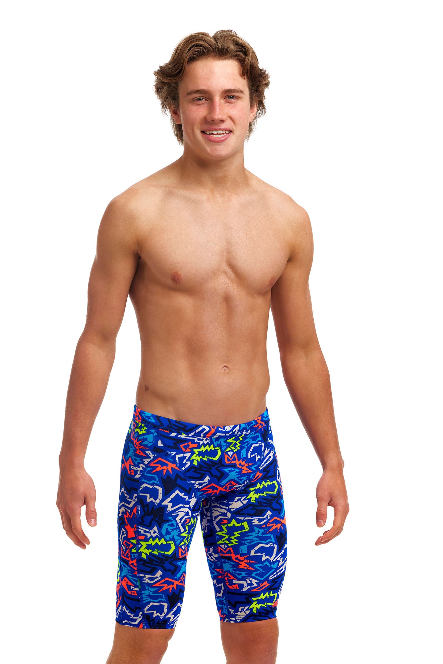 NEW! Funky Trunks Boys Training Jammers Broken Hearts