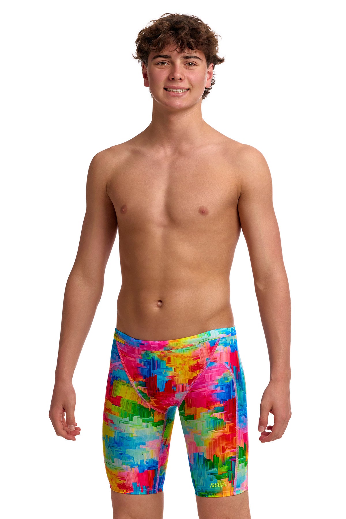 NEW! Funky Trunks Boys Training Jammers Falling Colours