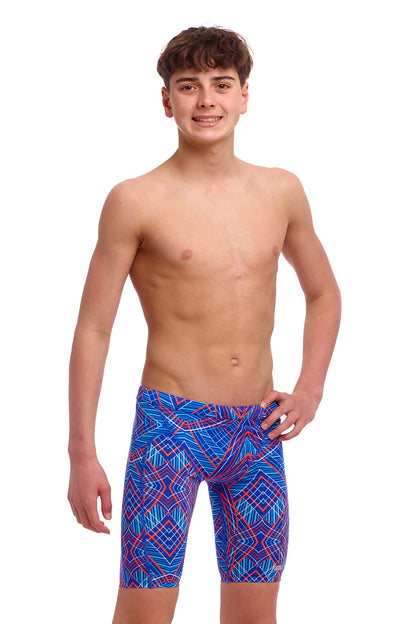 NEW! Funky Trunks Boys Training Jammers Frequency