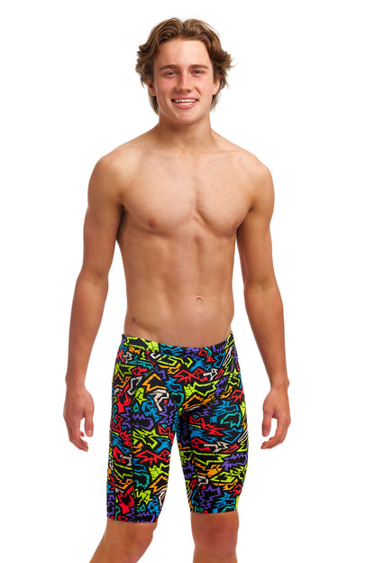 NEW! Funky Trunks Boys Eco Training Jammers Funk Me