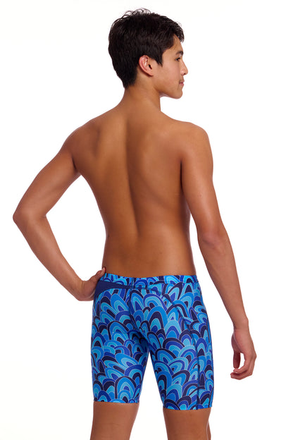 NEW! Funky Trunks Boys Training Jammers Hill Billy Blues