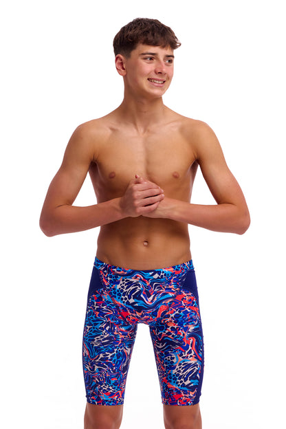 NEW! Funky Trunks Boys Training Jammers Mad Cat