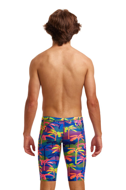 Funky Trunks Boys Eco Training Jammers Palm A Lot