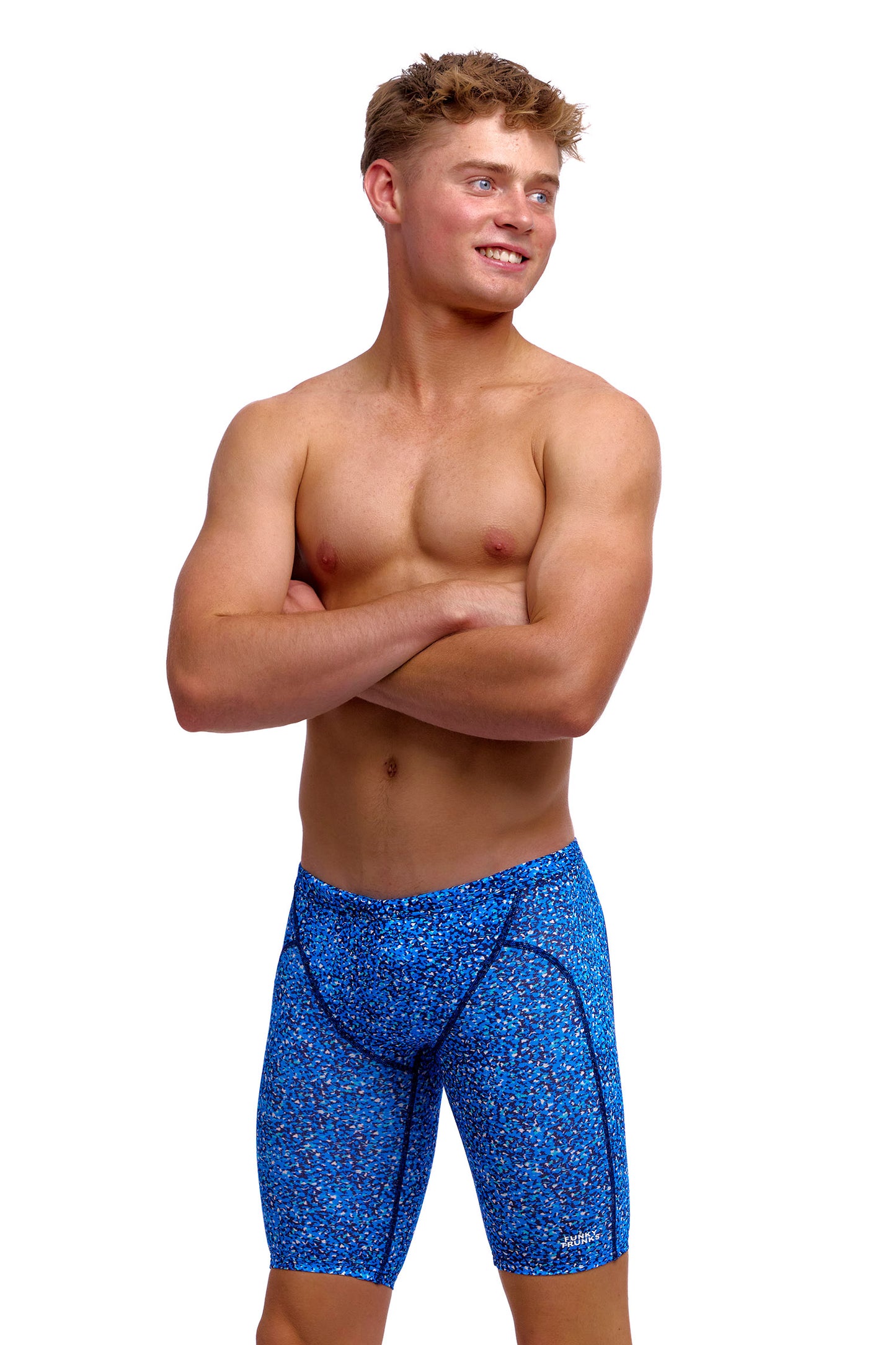 NEW! Funky Trunks Boys Training Jammers Pebble Beach
