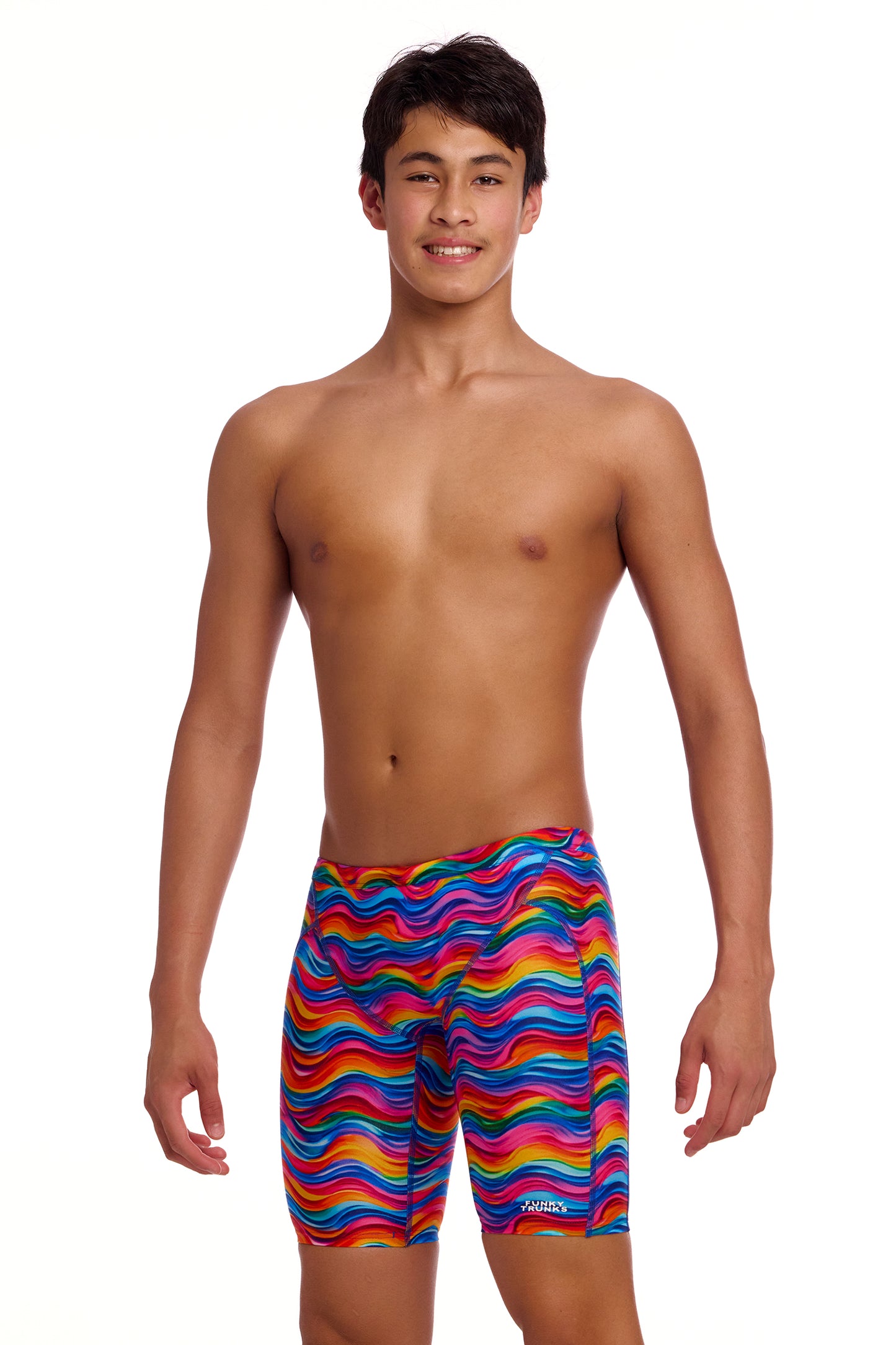 NEW! Funky Trunks Boys Training Jammers Plastic Fantastic