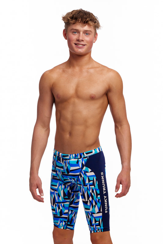 NEW! Funky Trunks Boys Training Jammers Polar Caps