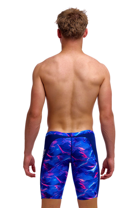 NEW! Funky Trunks Boys Training Jammers Rising Tide-rear view