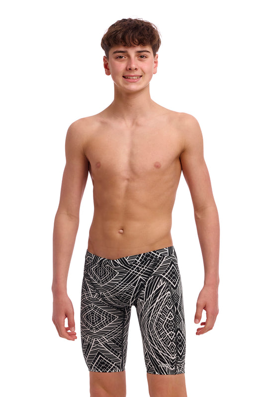 NEW! Funky Trunks Boys Training Jammers Space Signals