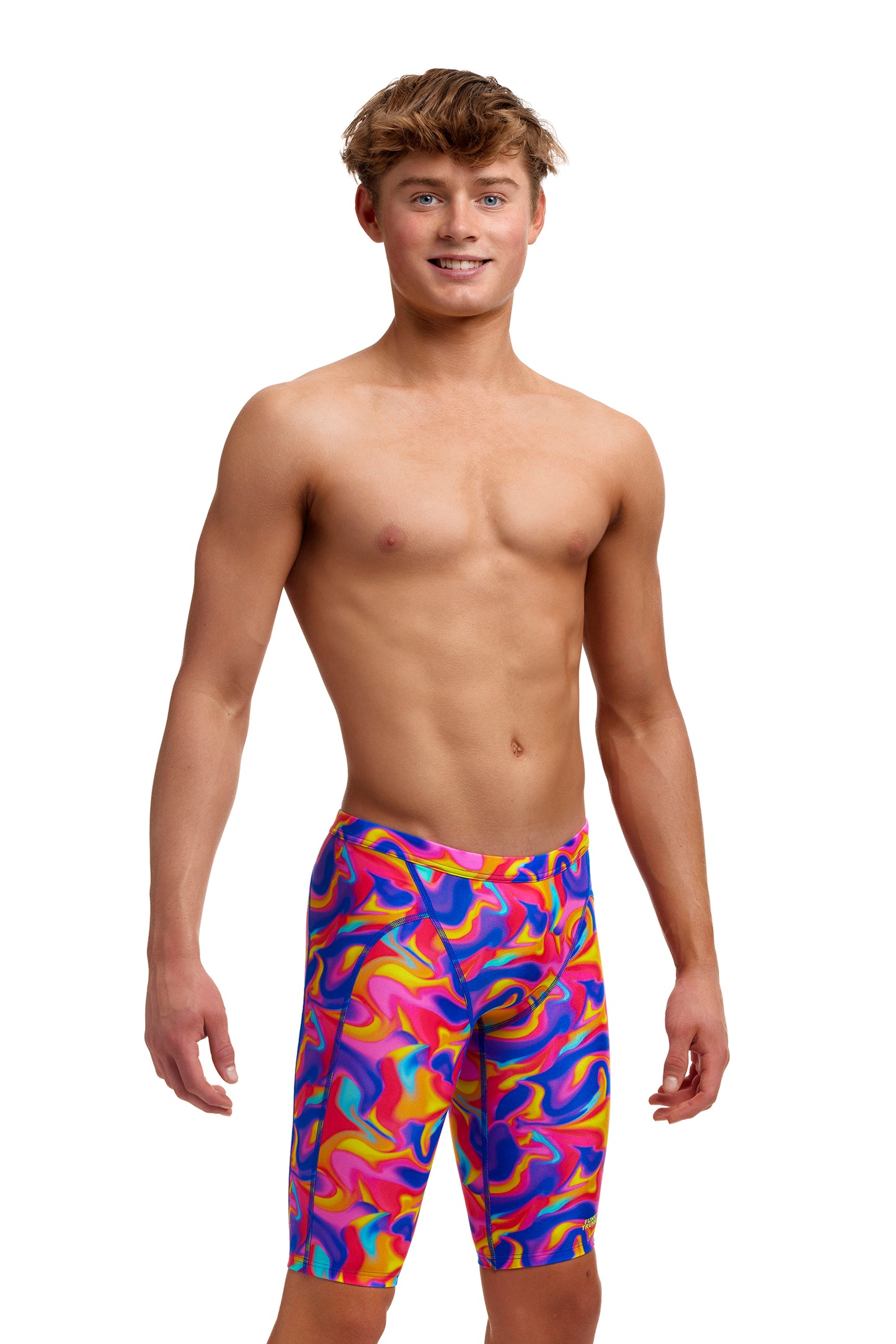 Funky Trunks Boys Training Jammers Summer Swirl