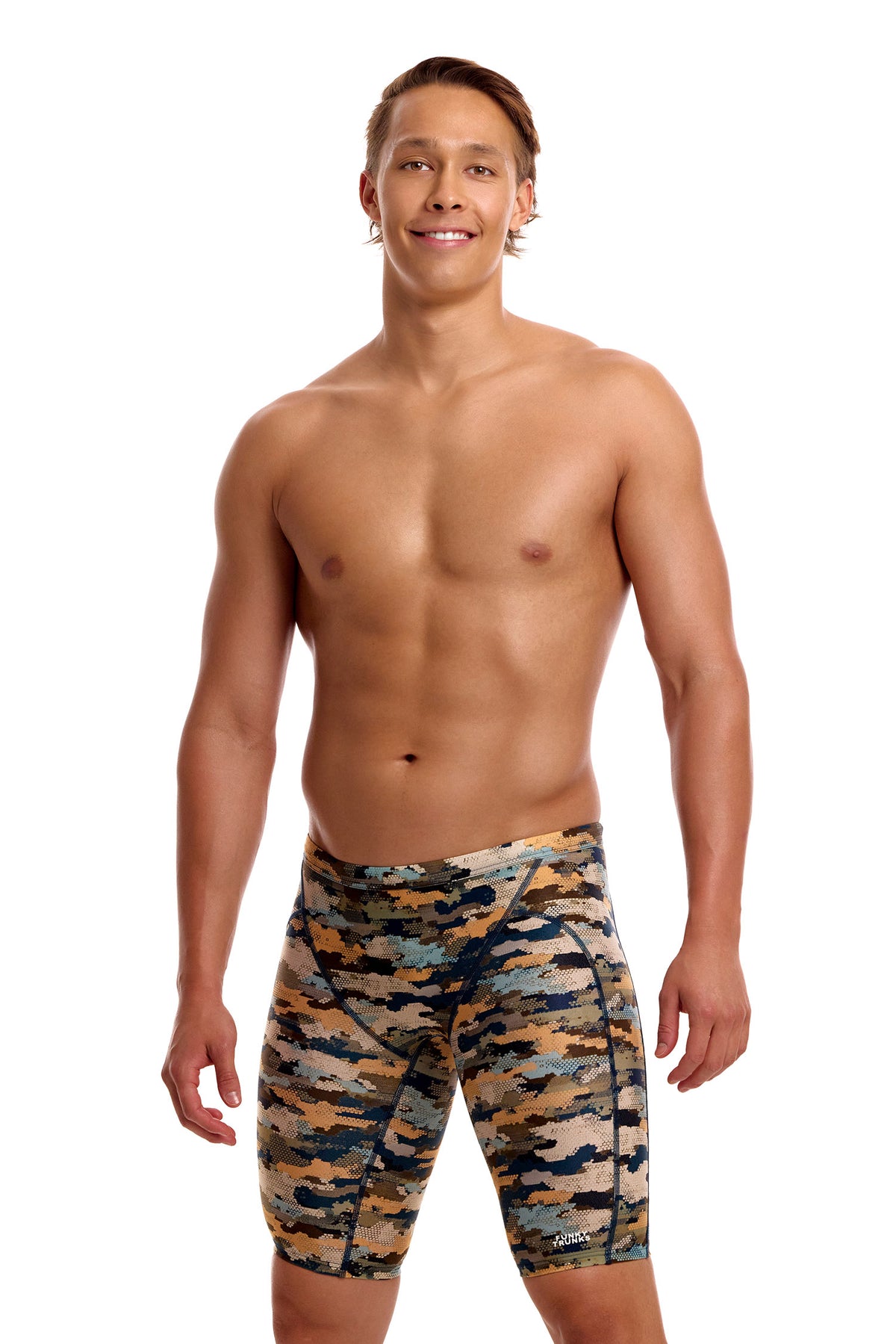 NEW! Funky Trunks Mens Training Jammers Bilko Baby-Mens Training Jammers-[front view]