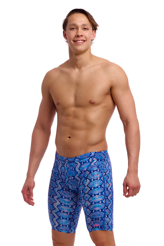NEW! Funky Trunks Mens Training Jammers Blue Viper