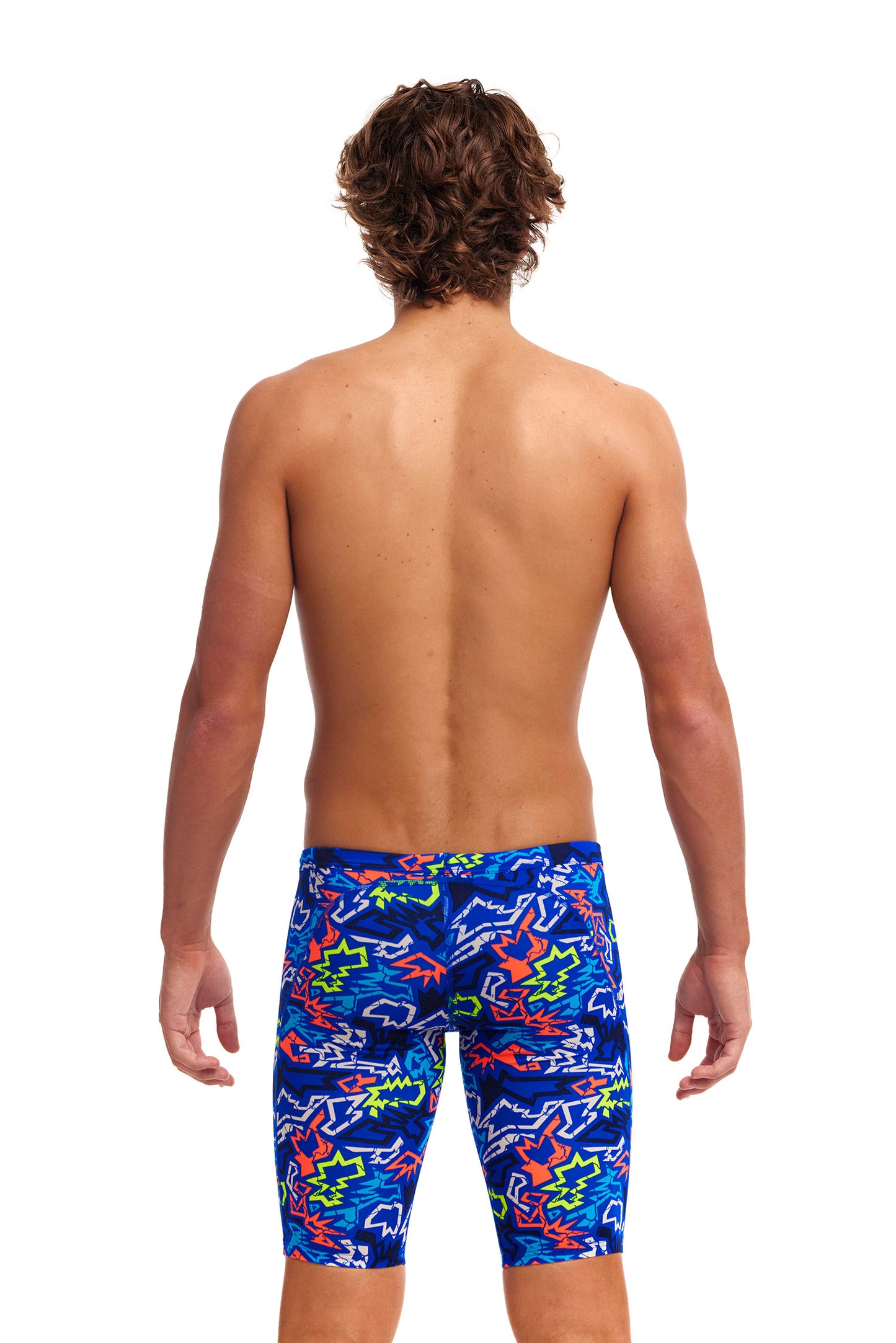 NEW! Funky Trunks Mens Eco Training Jammers Broken Hearts