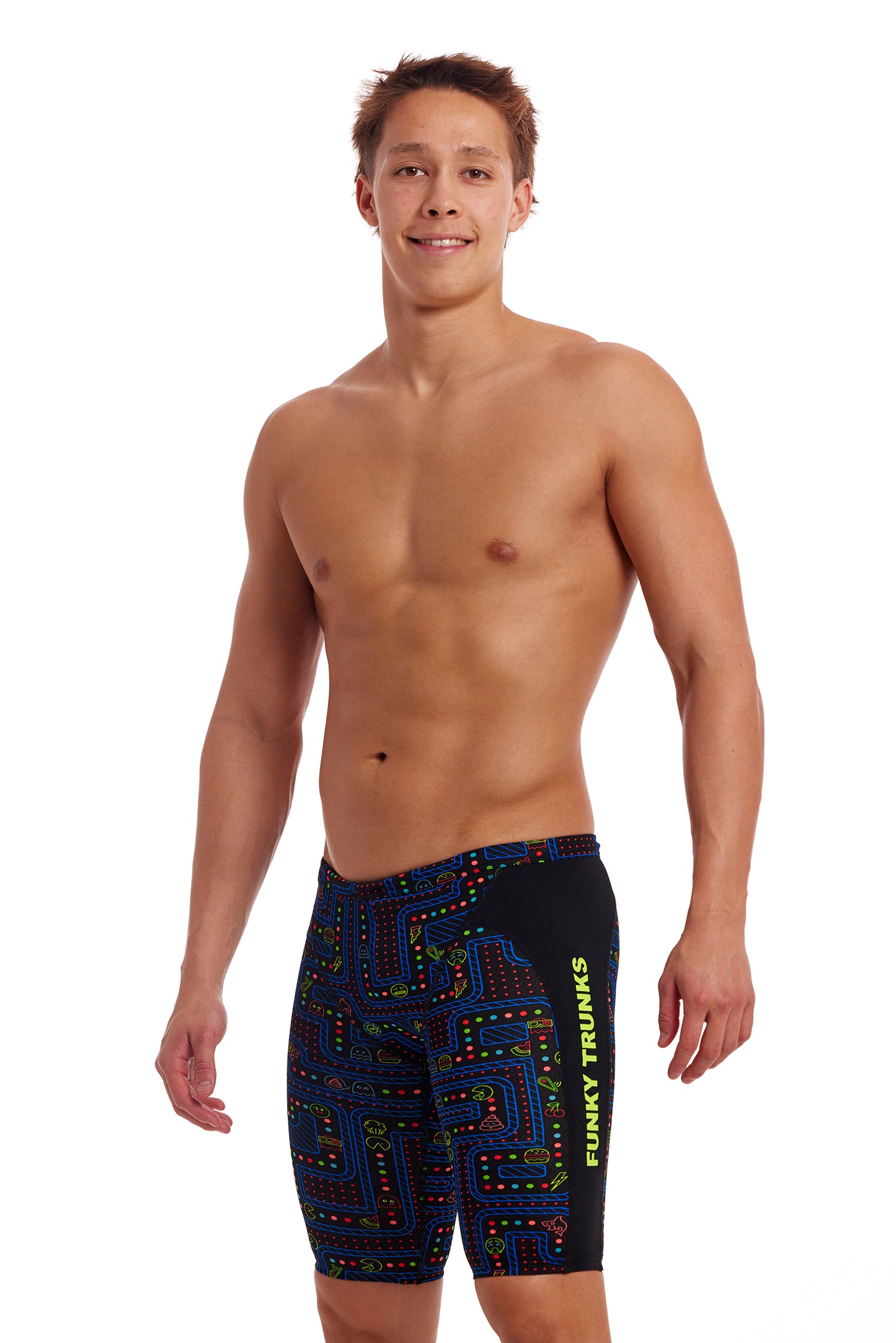 NEW! Funky Trunks Mens Training Jammers Chomp Chomp